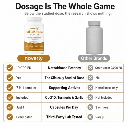 Max Potency Nattokinase 10,000 FU — Circulation Support