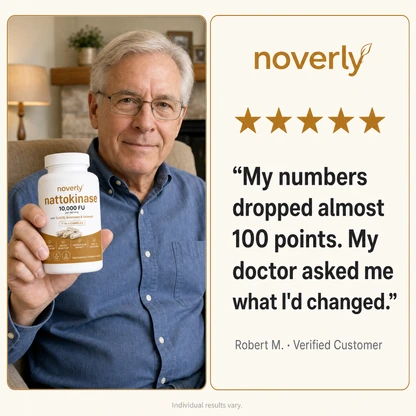 Max Potency Nattokinase 10,000 FU — Circulation Support
